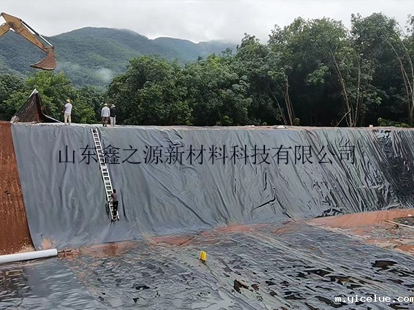 鱼虾养殖防渗膜的外层损坏该如何应对？